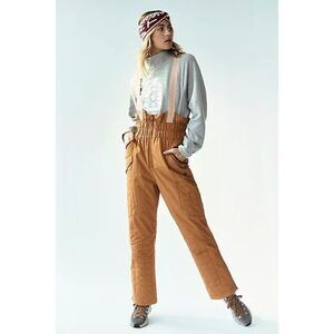 Free People x FP Movement All Prepped Bibb Size L skit pants
